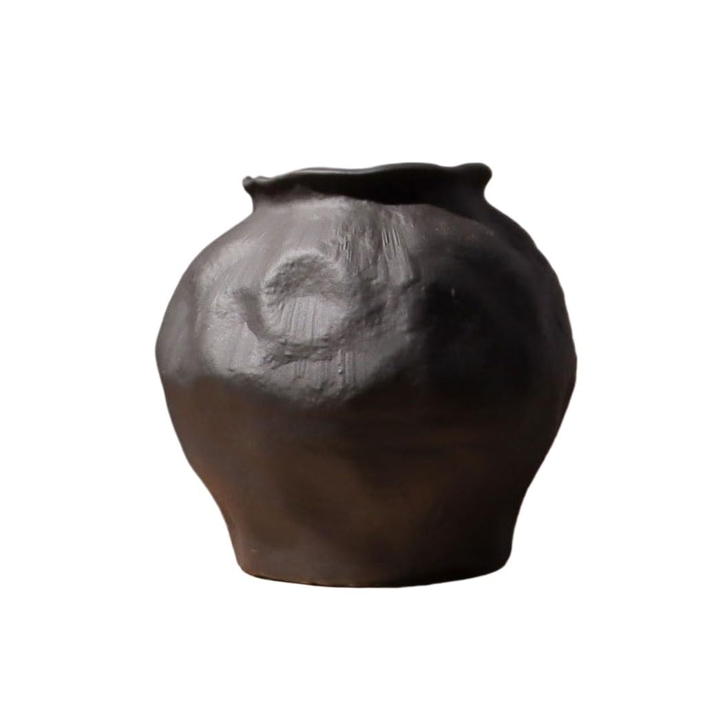 EINES Ceramic Vase Home Ornaments Chinese Style Living Room Flower Arrangement TV Cabinet Hydroponic Device(C)