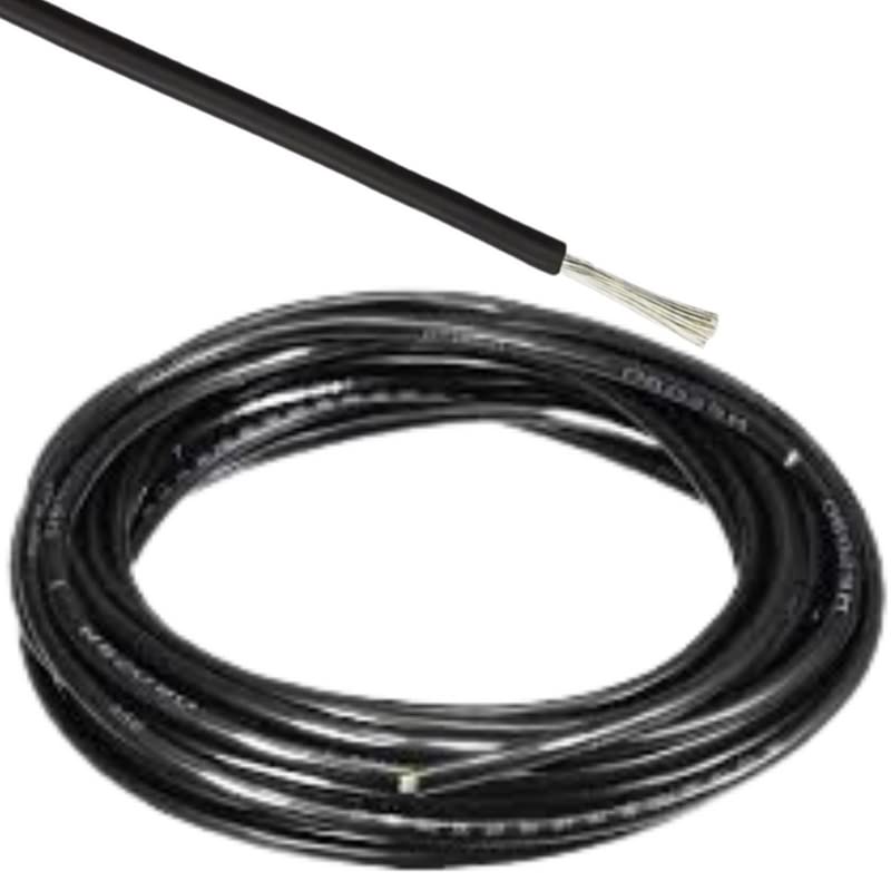 Image of Texton Aluminium Wires 1.5mm for Domestic and Industrial Electric Connections up to 1500 watts 10 Meter (Black)