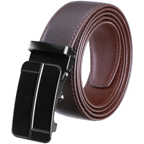 Image of Labnoft Men's PU Leather Auto Lock Belt