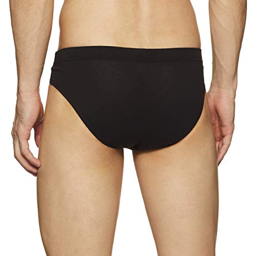 Image of Levi's 011 Comfort Brief for Men | 100% Pure Cotton | Breathable | Durable | Anti-Roll Waistband | Extra Supportive Gusset | Dual Layer 3D Pouch | Tagless & Zero Irritation Comfort | Pack of 3
