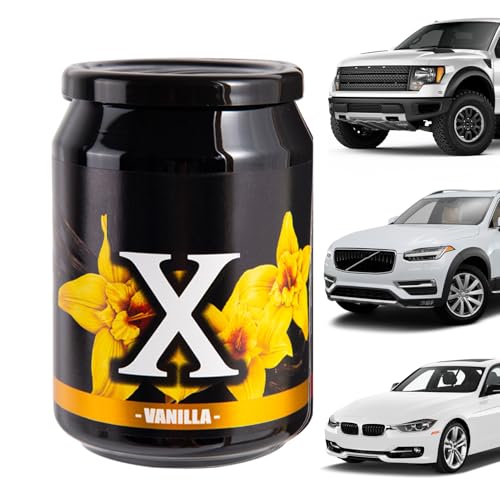 自動車用芳香剤 - 220g 香り付き缶ジャー、長時間持続するアロマディフューザー、臭気中和フレグランスブレンド、爽やかな消臭剤組成物 | 自動車用芳香剤車のダッシュボード、車のキャビン棚、トラベルバッグコム