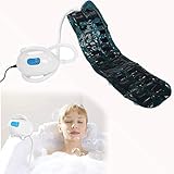 【Sprudelmassage】Die Sprudelmassagematte verfügt über einen angeschlossenen Luftschlauch und eine motorisierte Luftpumpe, die massierende Sprudel für ein stressfreies Spa-Erlebnis liefert und Ihnen dabei hilft, Ihren Körper zu entspannen und den ganzen Tag über Müdigkeit abzuspülen.