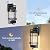 Dusk to Dawn Outdoor Front Porch Light Fixtures Wall Mount,2 Pack Sensor Exterior Lighting Fixtures for House, Waterproof Wall Sconce Lights, Outside Lantern Lamp for Garage, Doorway(Bulb Included)