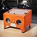 VEVOR 25 Gallon Sandblasting Cabinet, 40-120PSI Portable Benchtop Sand Blasting Cabinet, Heavy Duty Steel Sand Blaster with Blasting Gun & 4 Ceramic Nozzles for Paint, Stain, Rust Removal