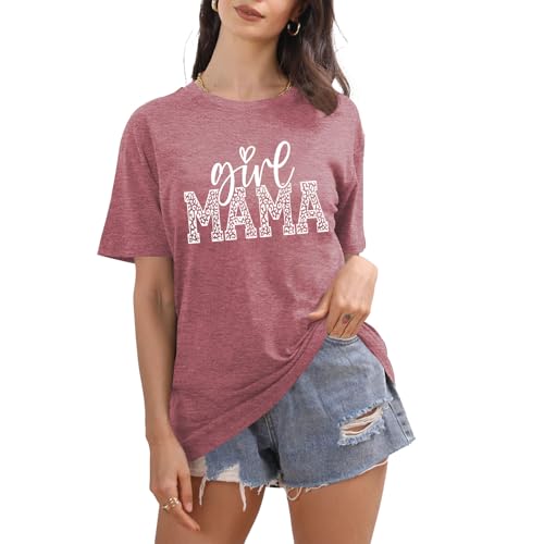 Mama Shirt Women Mom T Shirt Baseball Mom Shirts Mother Casual Short Sleeve Tops2