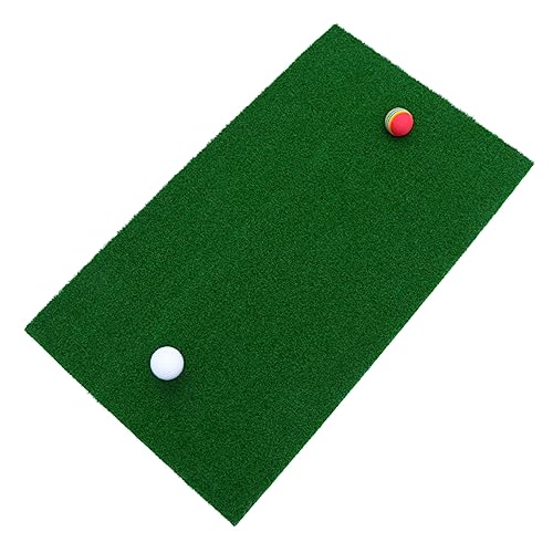 FOYTOKI 1pc Golf Driving Range Mat Realistic Turf Swing Training Aid for Indoor/Outdoor Practice Portable Hitting Mat for Beginners Advanced Players