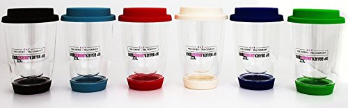 Bicchiere to go per diverse bevande calde in vetro...