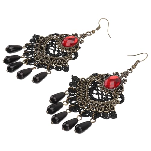 BCOATH ���M�ȃA���e�B�[�N�_���O���C�������O ���[�X�f�U�C�� �����p�p�[�e�B�[�y���_���g �t�@�b�V�����V���[ ���ʕ�������� 1�y�A