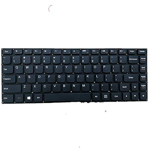 Clavier Lenovo Ideapad 500-14ISK 500-14ACZ noir version US de remplacement pour ordinateur portable