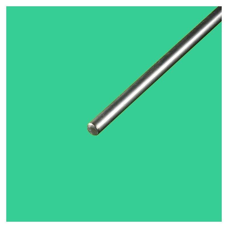 Commentfer - Varilla de hierro redonda (acero inoxidable, 4 mm, longitud – 2 m)