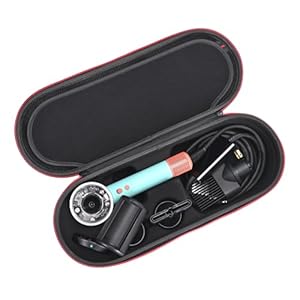 RLSOCO Taschen für Dyson Supersonic Nural HD16 Hair Dryer Kleine Handkoffer(Schwarz)