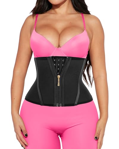 Image of Women Waist Trainer Cincher 3 Straps Tummy Control Body Shaper