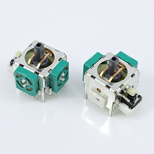 Pete Field 2pcs 3D Analog Joysticks Thumbstick Sensor Rocker Axis Module for Xbox 360 Controller