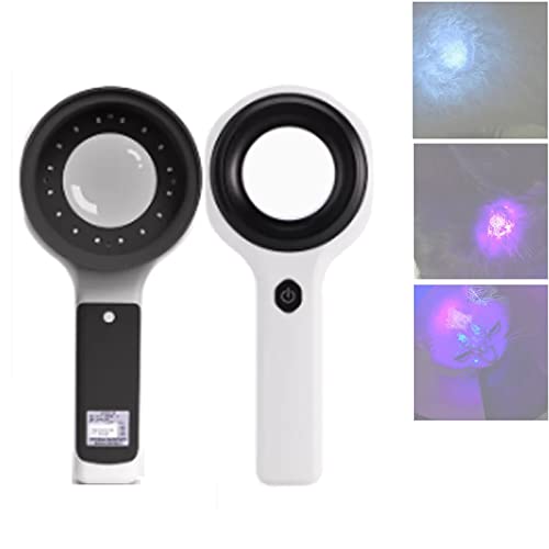 Analyseur de peau Woods Lamp idéal pour détecter la teigne de chien et chat à la maison