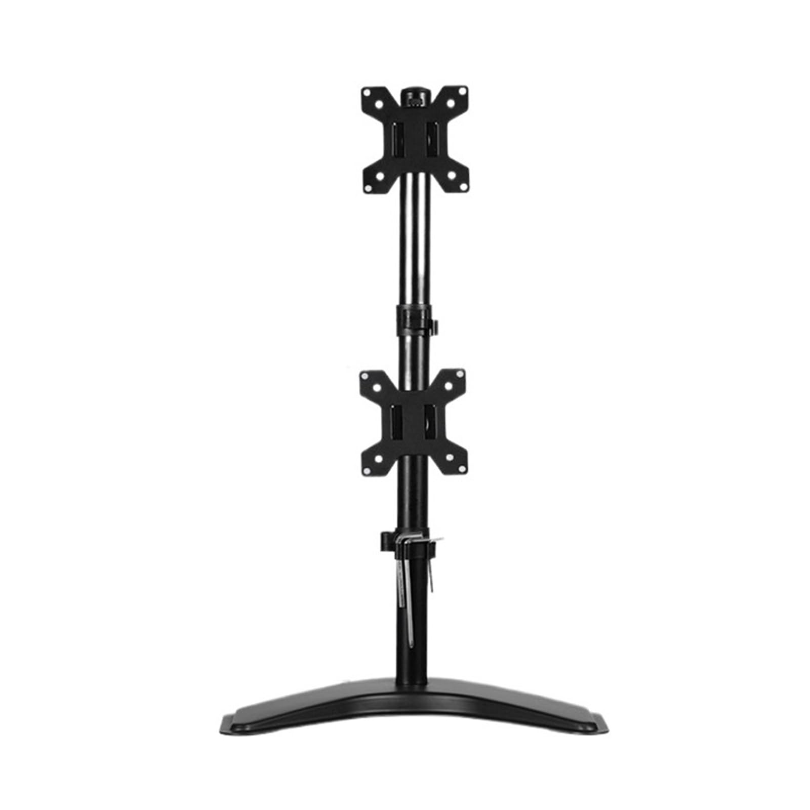 IKPGBZXM Dual-screen computer monitor stand with height adjustment base(Up and down dual screen base)
