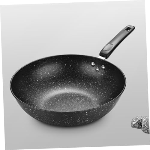 Wok pequeño antiadherente de piedra Maifan miniatura 5