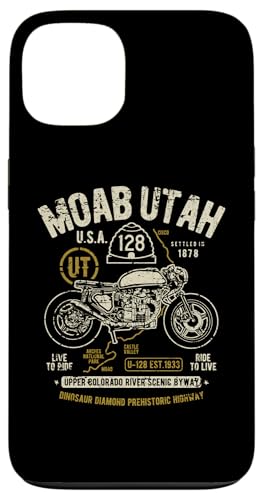 Moab Utah Route U-128 �R�����h�� ���g���o�C�N�f�U�C�� �X�}�z�P�[�X iPhone 13 �p