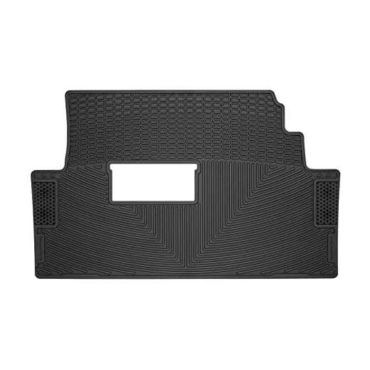 WeatherTech Golf Cart Mat for Club Car - 1st Row (1-Piece), Black (W549)