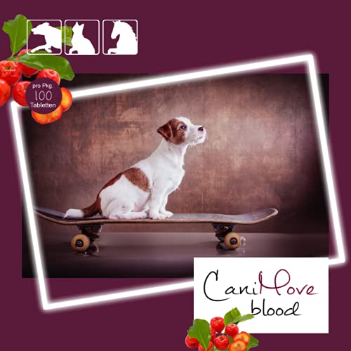CaniMove Blood Eisentabletten zur Unterstützung von Blutbildung und Eisen-Versorgung von Hunden und Katzen