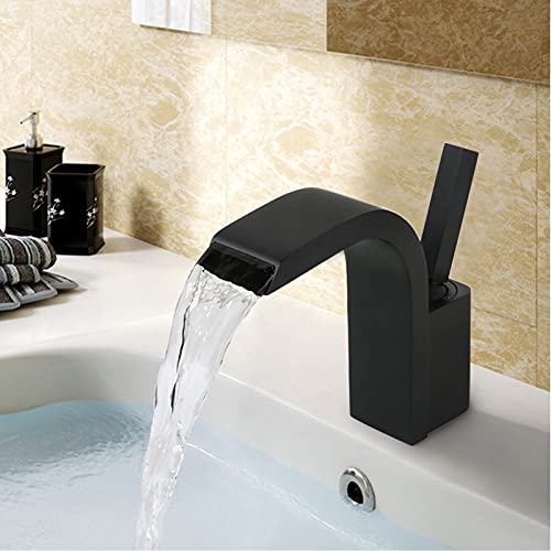 Robinet cascade salle de bain mitigeur moderne à poignée unique