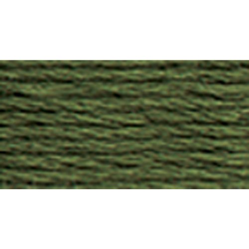 DMC 117-520 Six Stranded Cotton Embroidery Floss, Dark Fern Green, 8.7-Yard