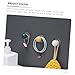 Homoyoyo 6pcs Self Adhesive Toilet Lid Pull Handles Sticky Toilet Seat Lifters for Use Home Office and Public Restrooms Material Easy to Clean No Tools Required