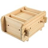 VILLCASE Tofu Schneiderbox Beige mit Einfacher Anwendung für Hausgemachte Tofu Zubereitung
