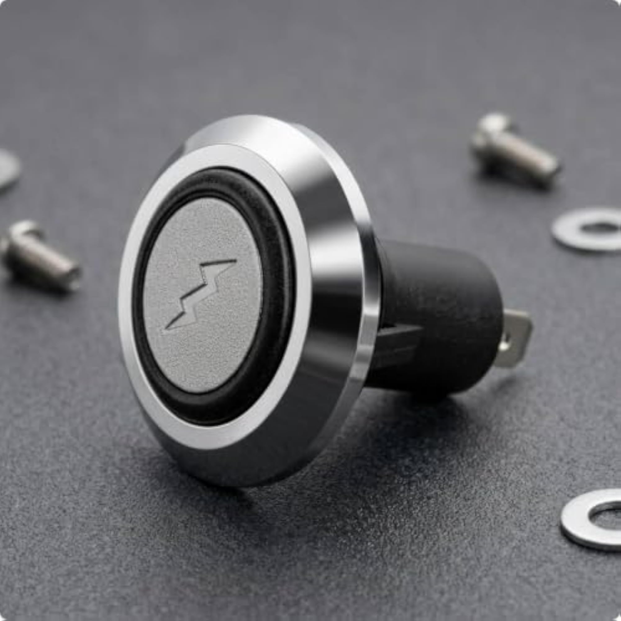 Grill Ignition Button Black Housing Spark Button Switch