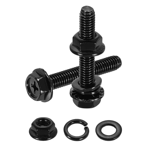 Tornillos M6 x 35 mm inoxidables para fijaciones exteriores sin óxido ni corrosión