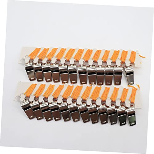 Silbatos de metal BESPORTBLE para árbitros y eventos 12 pcs miniatura 6