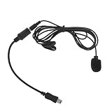 ✿ Bajo ruido de manejo. Mini micrófono externo de 3,5 mm con clip + cable adaptador para cámara Go Pro Hero 4 3+ 3