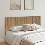 Fabriquée en bois d'ingénierie, la tête de lit murale est facile à nettoyer