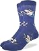 Good Luck Sock Men's Shark Crew Socks