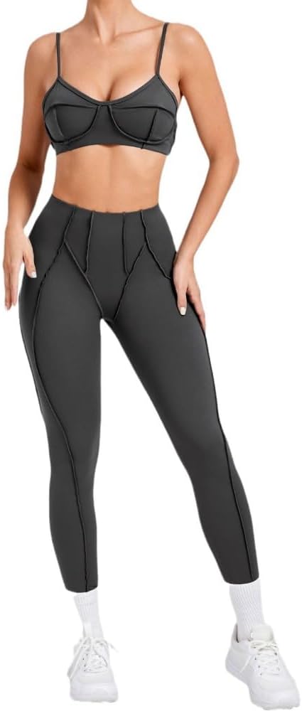 Workout Sets for Women 2 Piece Yoga Set Women's Gym Lounge Sets