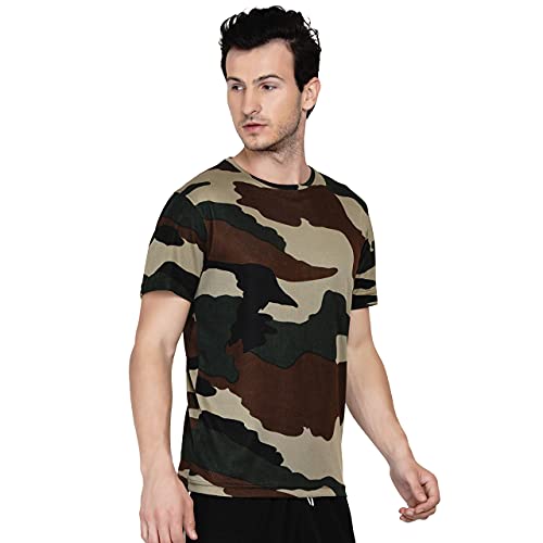 Image of Men's DRI FIT Sports Tshirt /SWEATPROOF /Anti Microbial /Extra Stretch /for Pickleball, Gym, Training, Badminton, Cricket, Tennis, Yoga, Golf (All Sports) All Colours & Sizes, Full & Half Sleeves