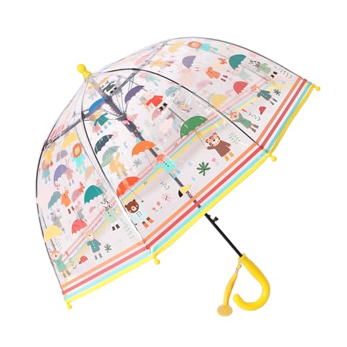 Parapluie cloche transparent enfants Chesoon pour garçons et filles