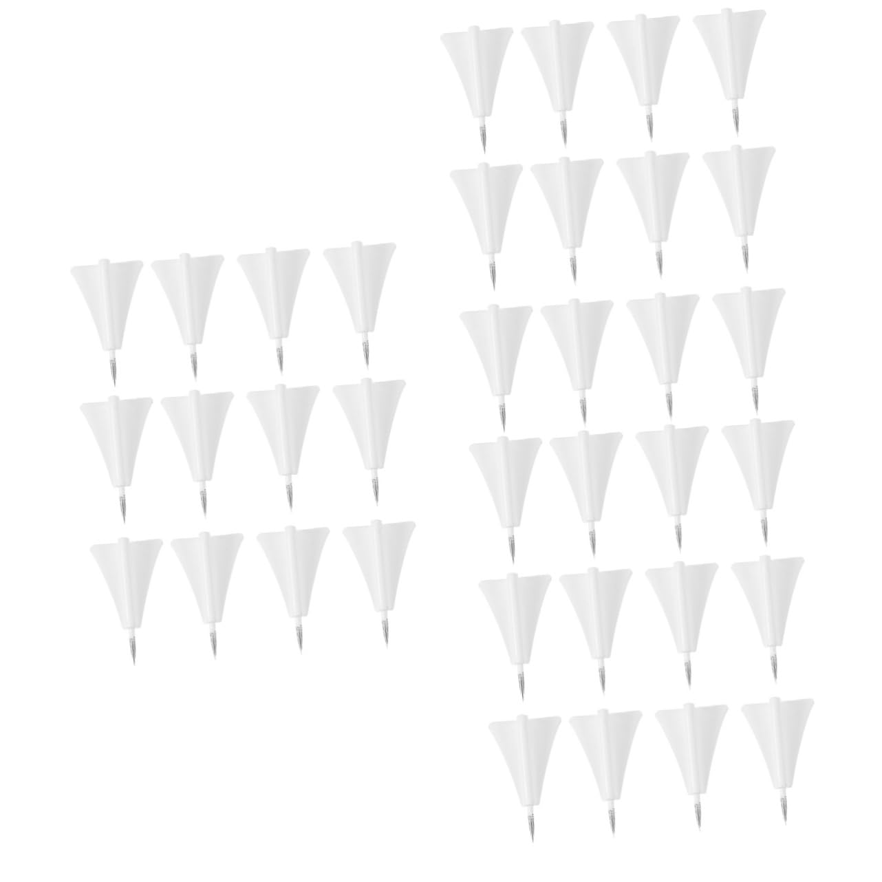 Gadpiparty Chinchetas Decorativas De Metal con Forma De Avión 3 Cajas para Mensajes Pared Mapa Color