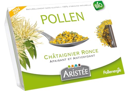Pollen de châtaignier ronce bio frais - Barquette 250g