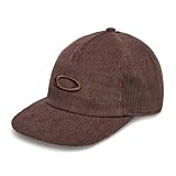 Ajustement snapback réglable Oakley Chapeau Ellipse en Velours côtelé pour Homme, Grenache, Taille Unique