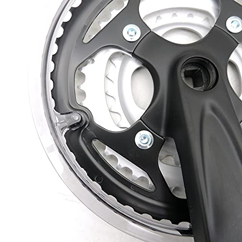 Guarnitura MTB 28/38 / 48T 170mm MTB. CrankSet 7/8/9 velocità Bicycle Set di Avvitatore in Lega Alluminio Pignone a manovella Catena in Cinghia