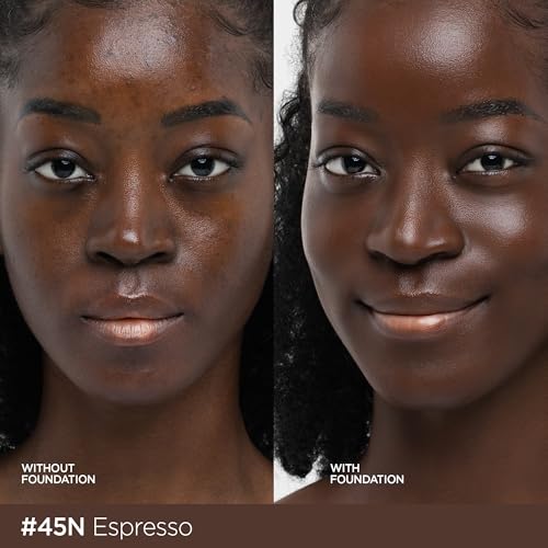 Image of JUNG SAEM MOOL Essential Skin Nuder Cushion | Natural Finish, Buildable Coverage Cushion Foundation by Korean Makeup Artist (Refill Not Included, 0.49 Fl Oz), 45N Espresso