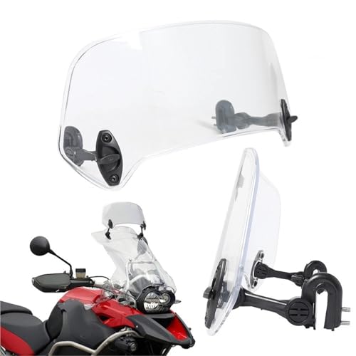 Extension pare-brise moto VFR 800 réduction bruit et vent spoiler déflecteur VTEC - 5