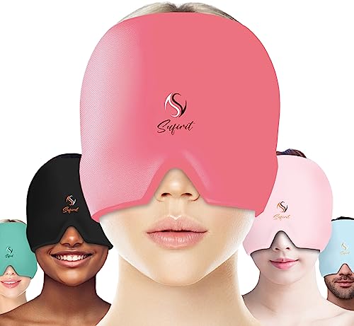 Sufirit Migraine Ice Head Wrap, Migraine Relief, Headache Relief Cap, Migraine Relief Cap, Hot And Cold Therapy, Migraine Cap For Tension, Ice Mask For Puffy Eyes, Sinus & Stress Relief #TOP19