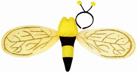 21606MCAO Bee Wing and Headband Set, 32 X 13