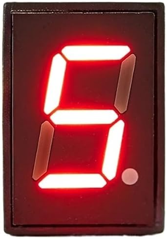 Speed Gear Indicator Motorcycle 0-5 Gear Indicator Digital Led Display Universal Off-Road Moto Neutral Gear Monitor Gear Display Indicator
