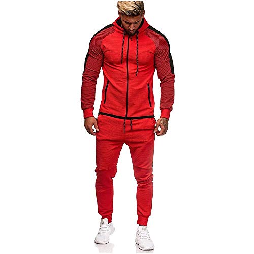 Herren Jogginganzug - Loose Fit Trainingsanzug Aus Baumwolle | Casual Streetwear