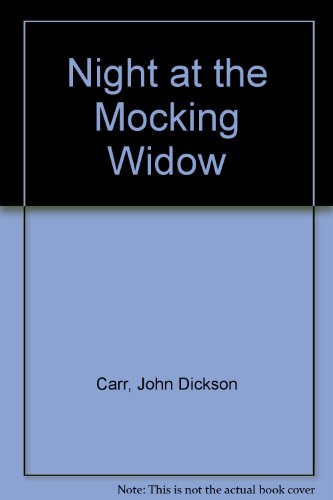Night at the Mocking Widow B0007JR6Q0 Book Cover