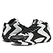 SHAQ Devastator 2.0 High Top Basketball Shoes for Men, Indoor or Outdoor Court Basketball Mens Sneakers - Black, White, Green or Blue Size 8 to 13 - Black/White, 9 Medium