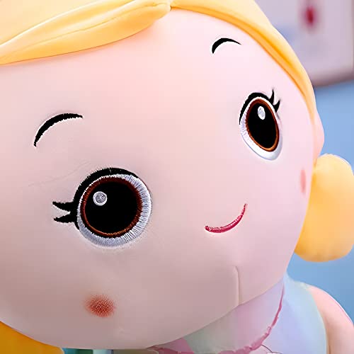 Image of Tickles Mermaid Soft Doll Stuffed Plush Animal Toy for Kids Girls Birthday Gifts (Color: Pink Size: 50 cm)
