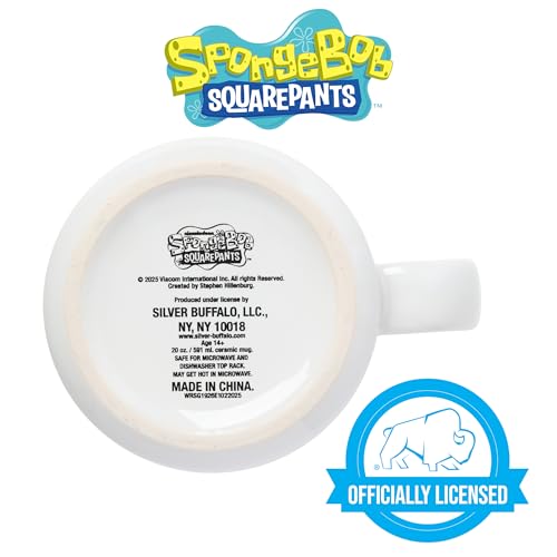 Taza de cerámica Camper SpongeBob SquarePants 20 oz miniatura 4